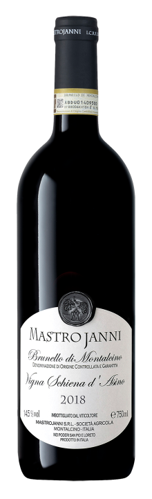 Mastrojanni Brunello di Montalcino Vigna Schiena D’asino 2018
